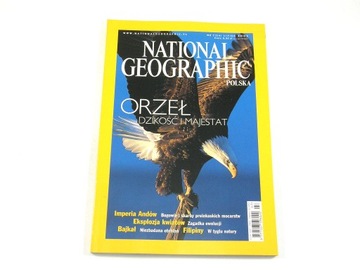 National Geographic Polska 7/2002 FILIPINY, AFGANISTAN, BIELIK AMERYKAŃSKI