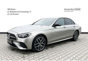 Mercedes Klasa E W213 Coupe Facelifting 2.0 E220d 194KM 2023 Mercedes-Benz Klasa E 220d 4Matic Pakiet AMG P...