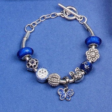 АДВЕНТ-КАЛЕНДАРЬ-БРАСЛЕТ УКРАШЕНИЯ 24 ДНЯ