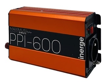PRZETWORNICA NAPIĘCIA SAMOCHODOWA 12V/230V 600W CZYSTY SINUS USB 3.0