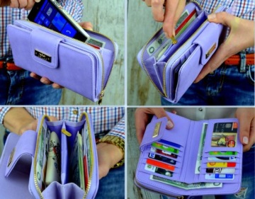 PORTFEL DAMSKI DUŻY POJEMNY TOREBKA