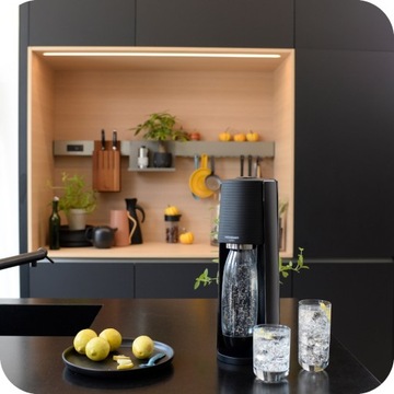 САТУРАТОР SODASTREAM ДЛЯ ГАЗИРОВАННОЙ ВОДЫ, БОЛЬШОЙ КОМПЛЕКТ