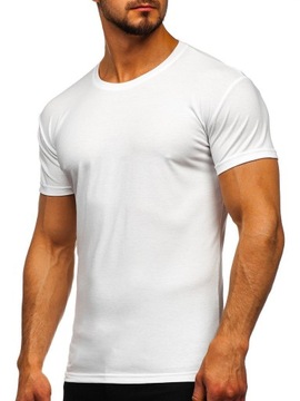 Klasyczny Komplet: Biały T-shirt i Czarne Spodenki XXL
