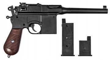 МЕТАЛЛИЧЕСКАЯ КОПИЯ 6ММ РУЖЬЯ BB C55 MAUSER C96 ASG