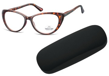 OKULARY DO CZYTANIA PLUSY KOMPUTERA z ETUI +3.0
