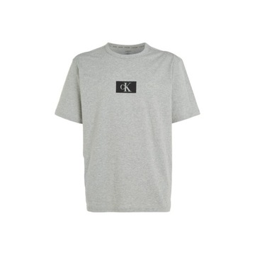 CALVIN KLEIN KOSZULKA MĘSKA T-SHIRT CREW SZARA M