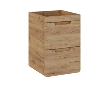 Szafka pod umywalkę z szufladami 40 cm dąb złoty ARUBA CRAFT 823