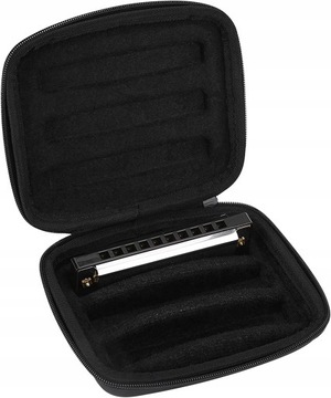 Футляр для губной гармошки, портативный, 10 отверстий, электронная