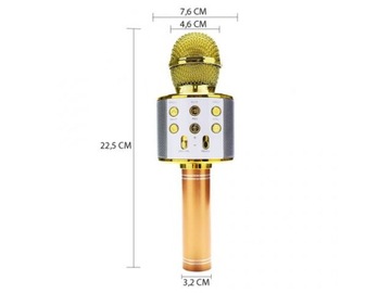 БЕСПРОВОДНОЙ МИКРОФОН КАРАОКЕ - ДИНАМИК BLUETOOTH