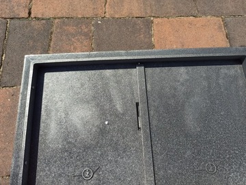 ЧУГУННАЯ ДВЕРЬ для коптильни и хлебной печи