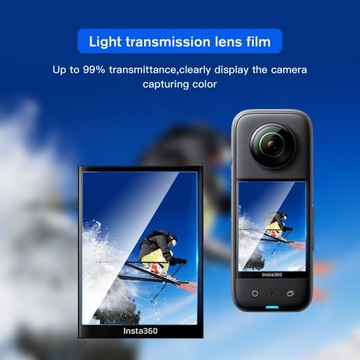SILIKONOWA OBUDOWY OSŁONA EKRANU DO INSTA360 X3
