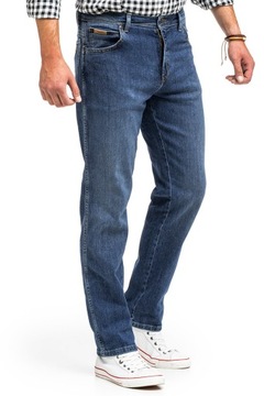 Męskie spodnie jeansowe proste Wrangler TEXAS W35 L34