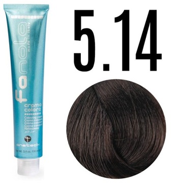 Fanola Crema Colore 100ml Farba do włosów 5.14