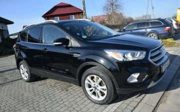 Ford Kuga II SUV Facelifting 2.0 TDCi 150KM 2017 Ford Kuga 2.0D 2017r 4x4 Titanium Navi Kamera Sam Parkuje Sprowadzony, zdjęcie 9