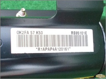 KIA CARENS II 2003R - ULOŽENÍ AIR NÁDRŽ SPOLUJEZDCE