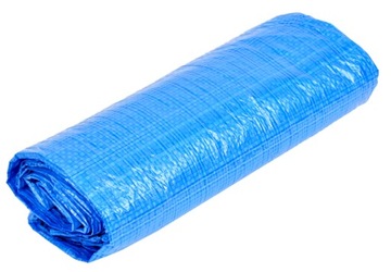 Брезент 10х10м светлый/синий +/-5% GEKO G01966