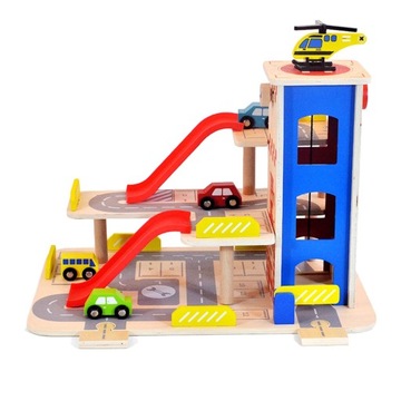 Wooden Large Track Public Educational Toys Style 1