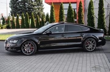 Audi A7 C7 A7 Sportback Facelifting 3.0 TDI competition 326KM 2016 Audi A7 3.0 BiTDI V6T 326KM 2016 Quattro Kamera Bose CzerwonePasy Alcantara, zdjęcie 7