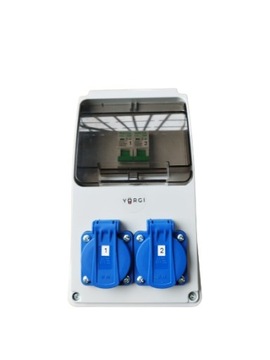 6-режимный электрический распределительный щит. 2x230 В защищенный