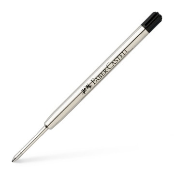 FABER-CASTELL Wkład metalowy do długopisu M CZARNY