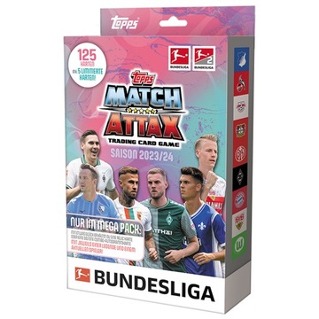 Mega Pack Bundesliga Match Attax 2024 Topps karty piłkarskie Liga Niemiecka