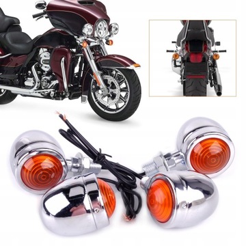 4X kierunkowskaz lampka kontrolna do Harley Yamaha