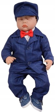 КОМПЛЕКТ КОСТЮМ, КЕПКА, КРЕСТИЛЬНАЯ ОБУВЬ, 74 ЛК05