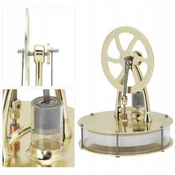 ЗОЛОТАЯ модель двигателя Стирлинга