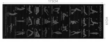 Коврик для занятий йогой