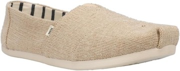 TOMS ESPADRYLE DAMSKIE BEŻOWE WSUWANE 42 ŻGA