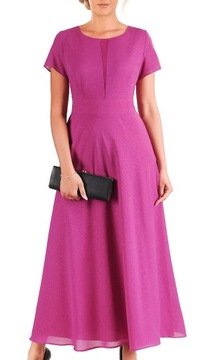 Sukienka KAYA 40 wieczorowa damska maxi na wesele elegancka wizytowa
