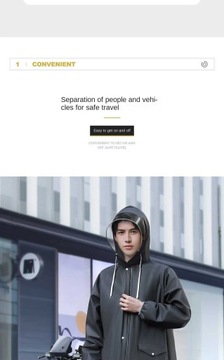 New Raincoat Long Full Body Waterproof MTB Road Bicycle Single Ride EVA
