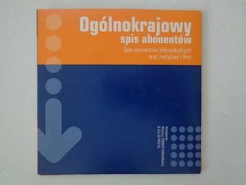 Ogólnokrajowy spis abonentów - praca zbiorowa