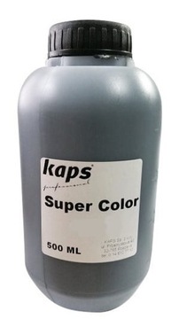 Farba do skóry naturalnej, syntetycznej Kaps Super Color 500 ml