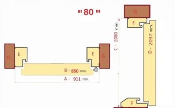 Входная дверь 72 мм SI-3CP Стеклянный премиум Премиум Черный орех 80 ПРАВО тепло
