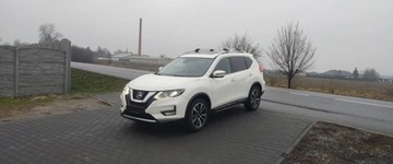 Nissan X-Trail III Terenowy Facelifting 1.6 DIG-T 163KM 2018 Nissan X-Trail 1.6 turbo benzyna ,jeden wlasc ,biala perla metalik ,ks ser