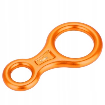 35KN Rysunek 8 Word Rope Descender Rappel Ring