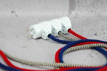 wtyczka z gniazdem przelotowa polska loftowa loft