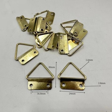 Ramka na zdjęcia trójkątny haczyk 17 mm 50 szt.