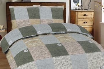 Pościel Flanelowa 140x200 Bawełna 160 g/m2 FLANELA