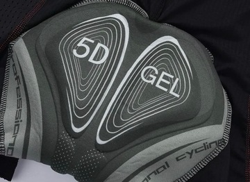 ARSUXEO SPORTS МУЖСКИЕ ВЕЛОСИПЕДНЫЕ ШОРТЫ С ГЕЛЕВОЙ ВСТАВКОЙ 5D L