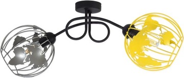 Lampa sufitowa wisząca żyrandol plafon globus loft