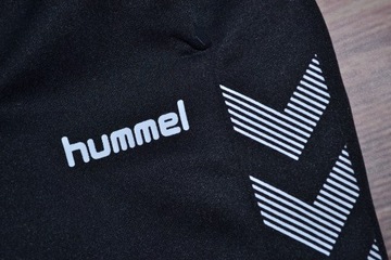 HUMMEL CORE POLY SPODNIE DRESOWE ZWĘŻANE BLACK MEN S