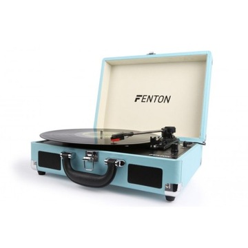 Gramofon w walizce Fenton RP115 USB/BT kolor blue