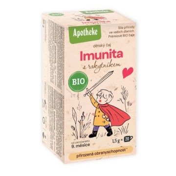 Apotheke Біо чай для дітей Імунітет з обліпихою чай 20x1,5 г