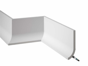 Listwa Mardom Decor QS011P 40 x 135 dł. 200cm biały