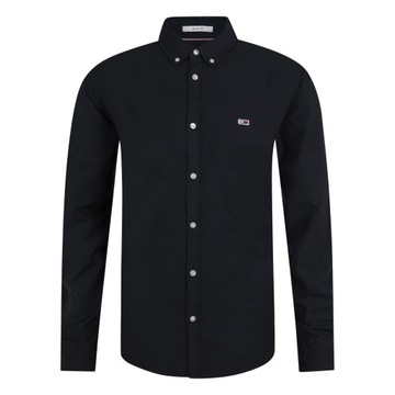 Koszula czarna slim fit Tommy Hilfiger DM0DM09594 Oxford black - XXL