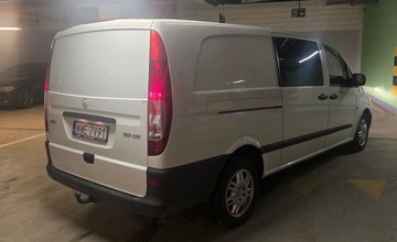 Mercedes Vito W639 Kombi Facelifting 122 CDI 224KM 2010 Mercedes-Benz Vito 120cdi extra long 6 osób brygadówka hak automat, zdjęcie 6
