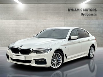 BMW Seria 5 G30-G31 Limuzyna 540i 340KM 2017 BMW 540 BMW 540i xDrive, Salon PL, Bogate wyposaże