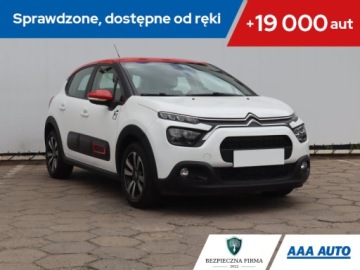 Citroen C3 III Hatchback Facelifting 1.2 PureTech 83KM 2022 Citroen C3 1.2 PureTech, Navi, Klima, Klimatronic